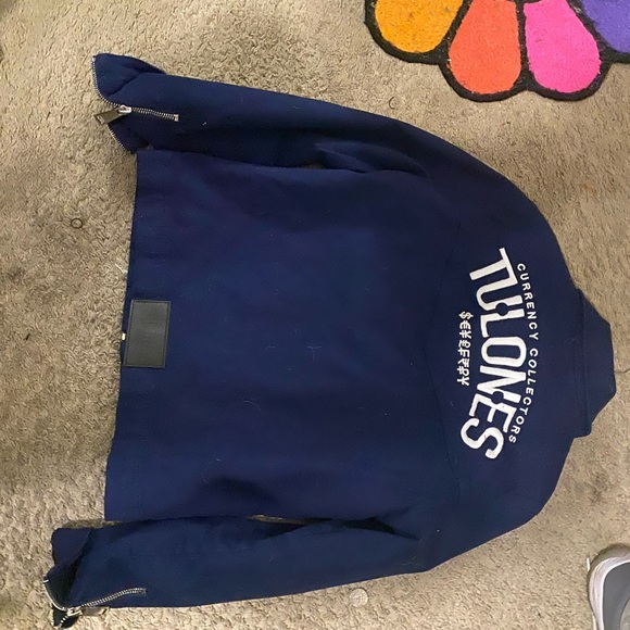 TULONES BLUE ZIPUP COAT 🚨🚨🚨 - Picture 2 of 2